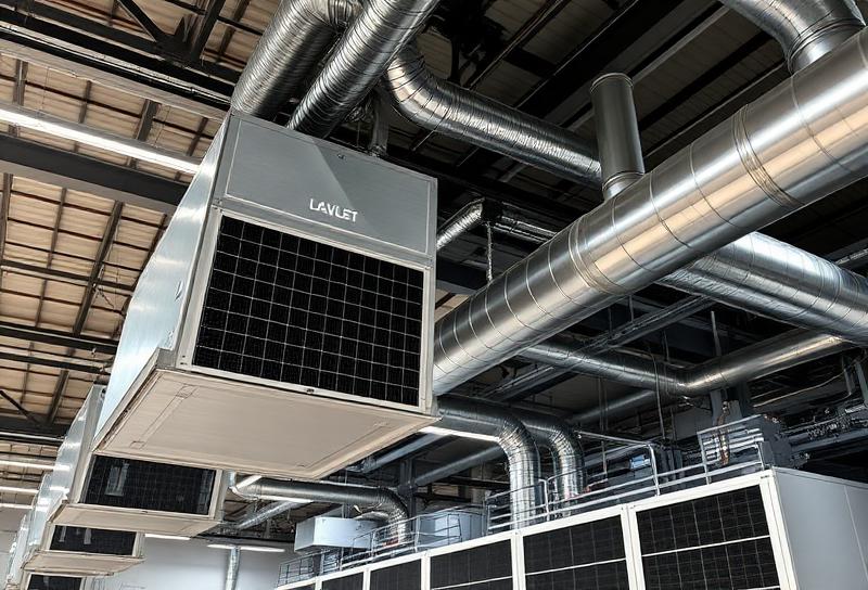 Industrial HVAC ductwork
